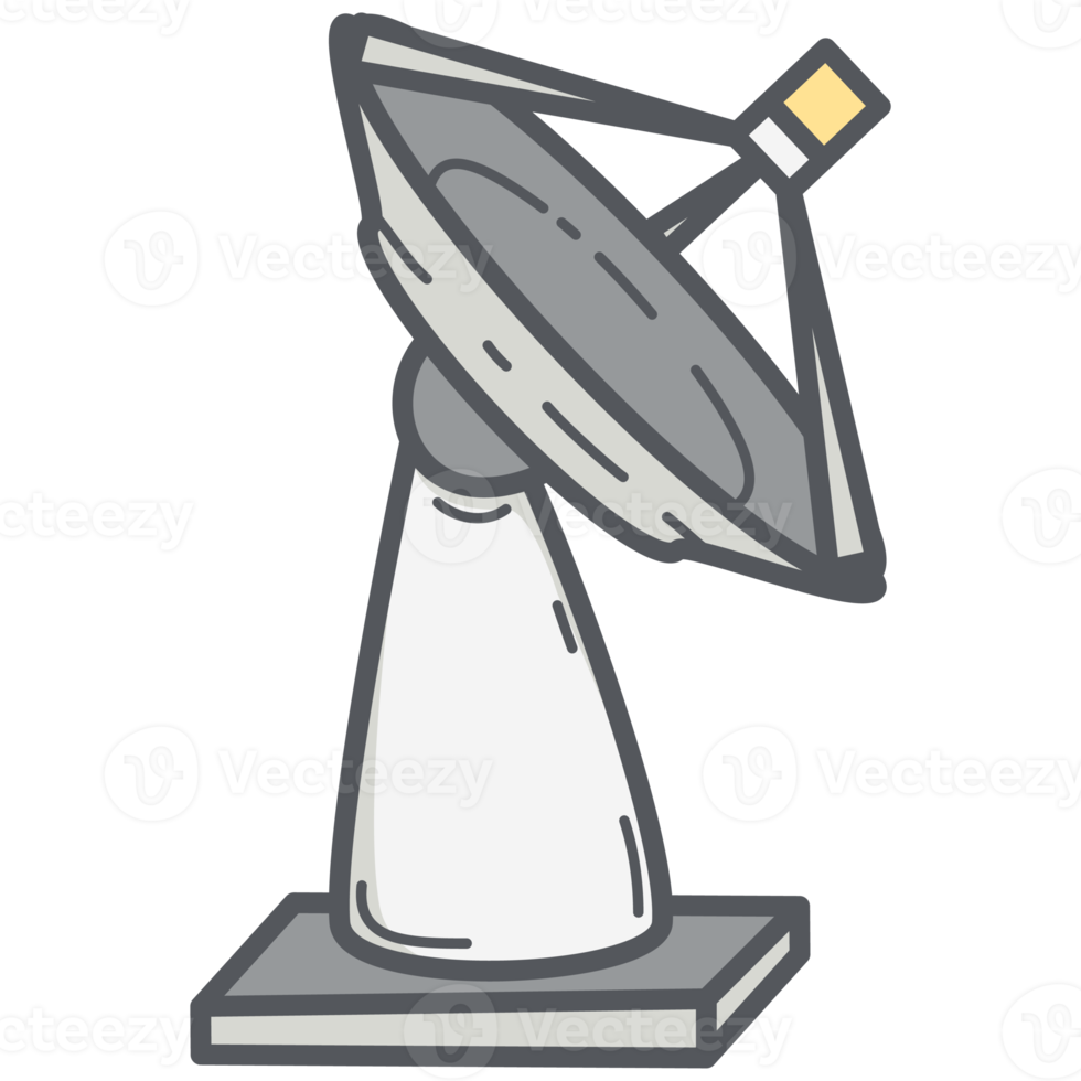 Meteoriten-Doodle-Weltraumkriege png