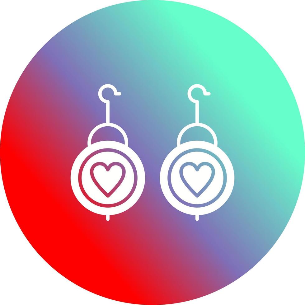 Earrings Vector Icon