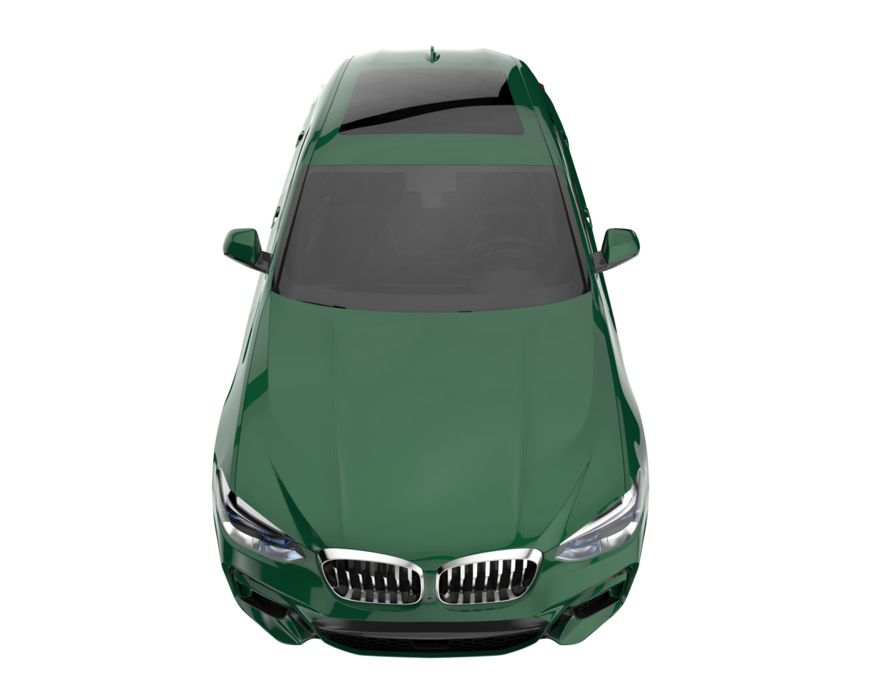 Realistic SUV isolated on transparent background. 3d rendering - illustration png