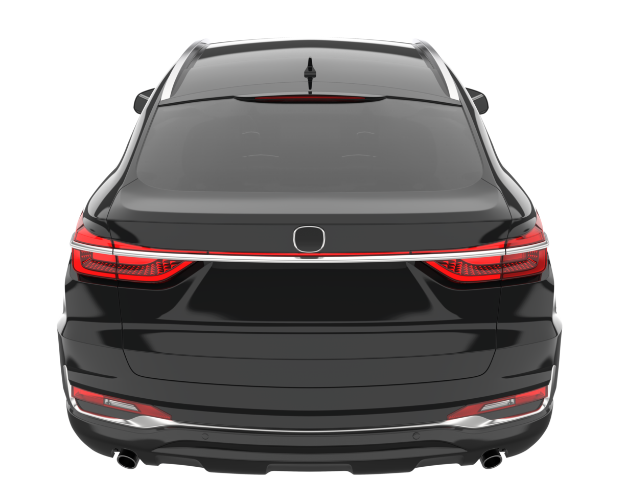 Realistic SUV isolated on transparent background. 3d rendering - illustration png