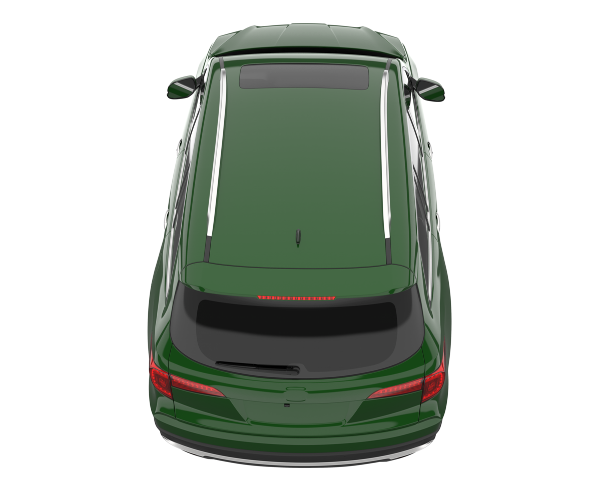 suv réaliste isolé sur fond transparent. rendu 3d - illustration png