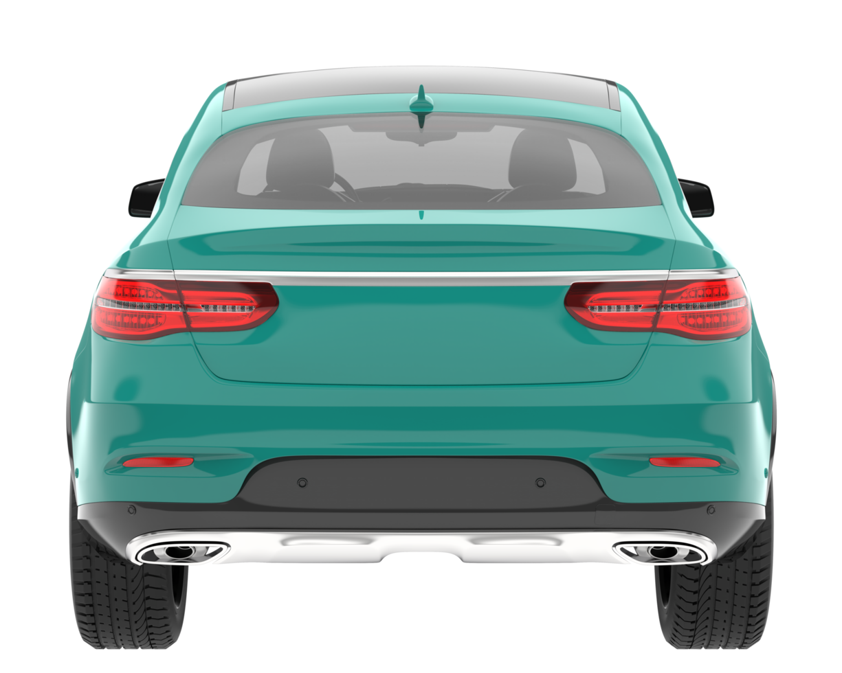 Realistic SUV isolated on transparent background. 3d rendering - illustration png