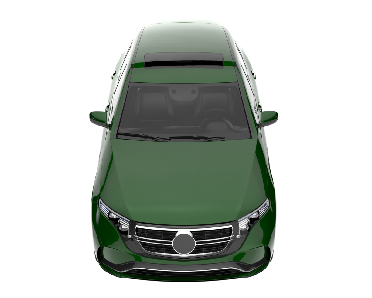 Realistic SUV isolated on transparent background. 3d rendering - illustration png