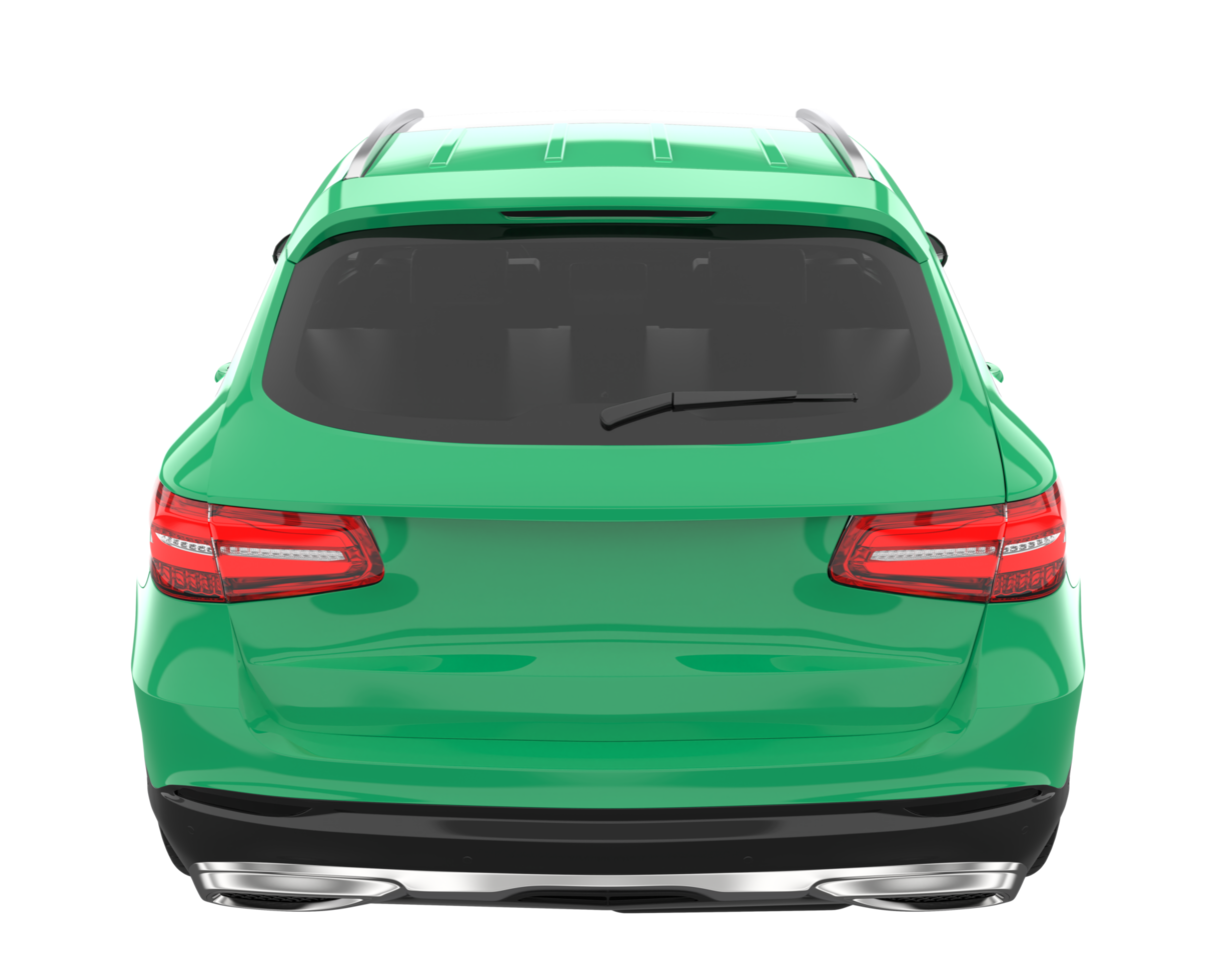 Realistic SUV isolated on transparent background. 3d rendering - illustration png