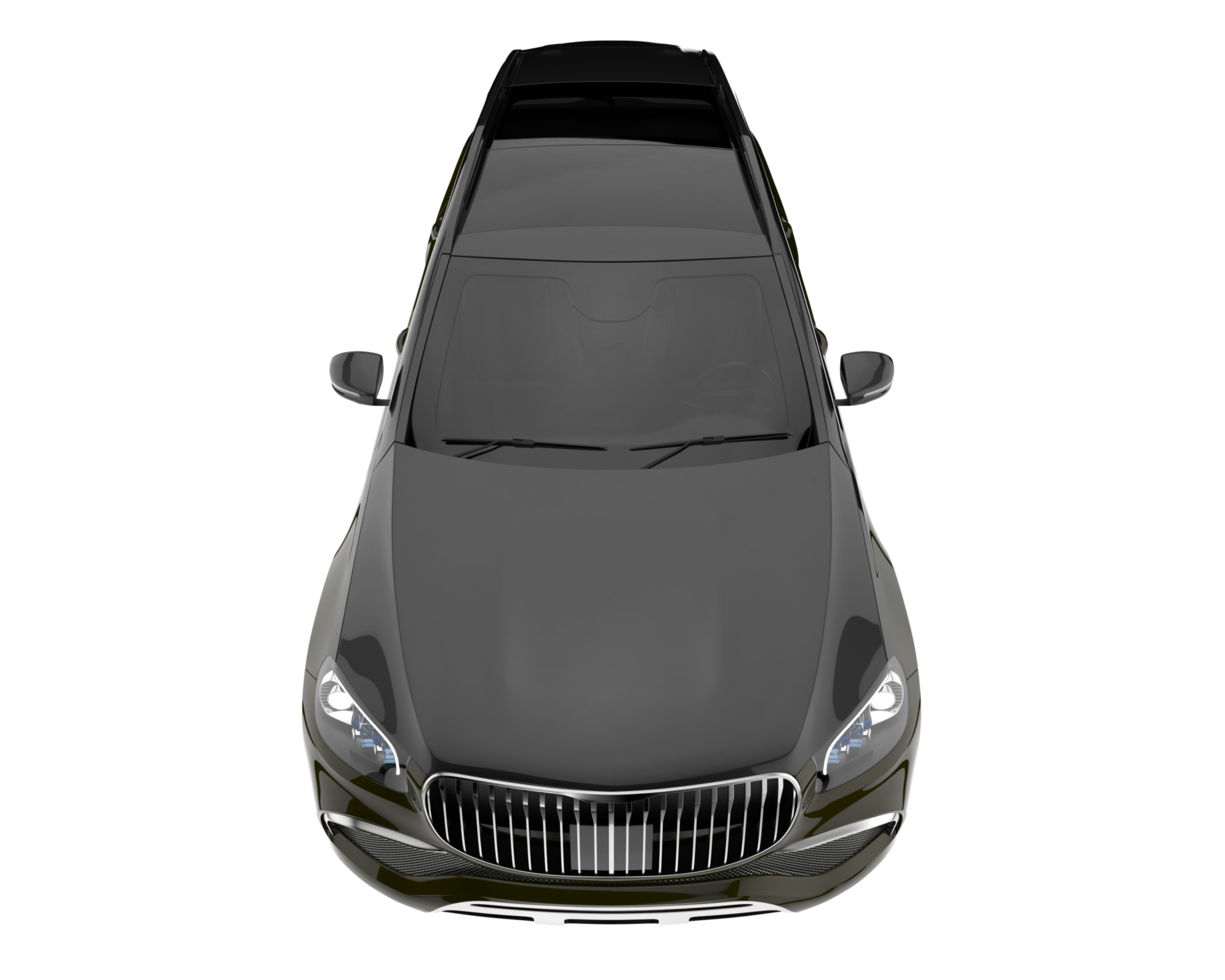 Realistic SUV isolated on transparent background. 3d rendering - illustration png