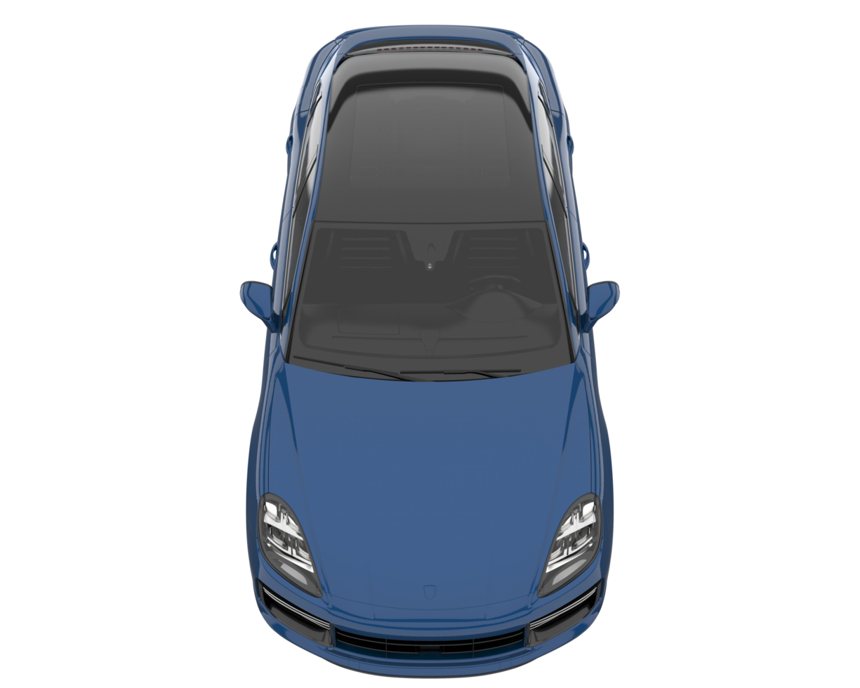 Realistic SUV isolated on transparent background. 3d rendering - illustration png