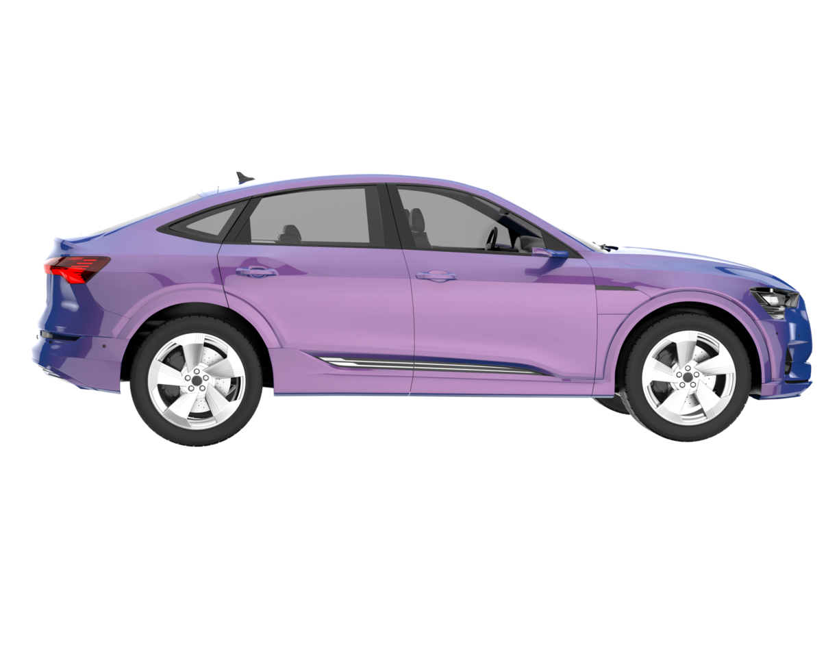 Realistic SUV isolated on transparent background. 3d rendering - illustration png