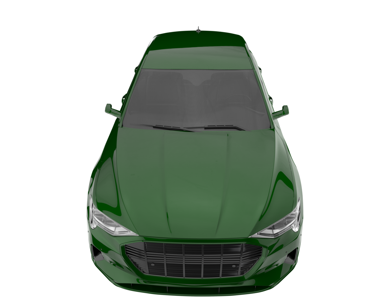 Realistic SUV isolated on transparent background. 3d rendering - illustration png