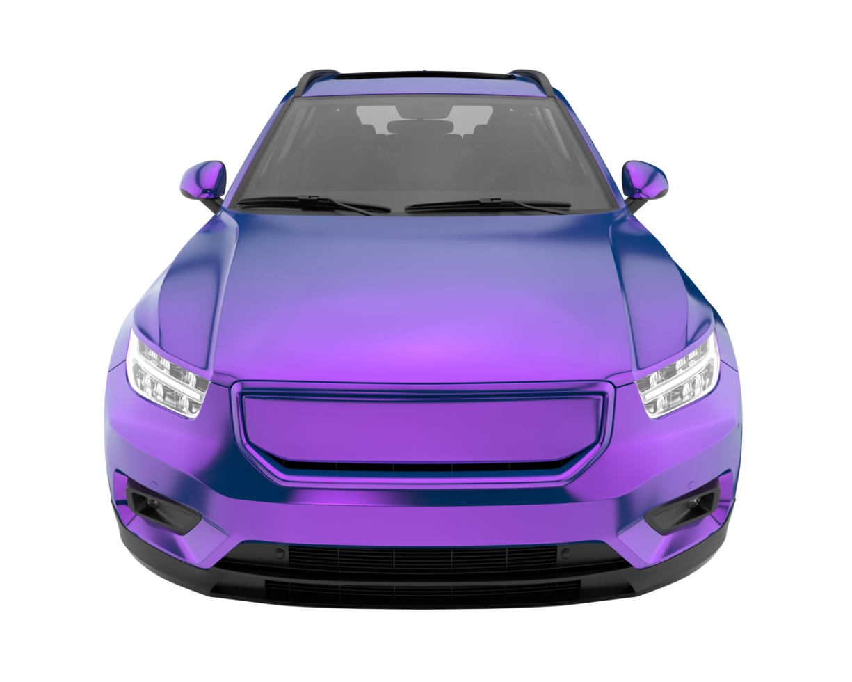 Realistic SUV isolated on transparent background. 3d rendering - illustration png