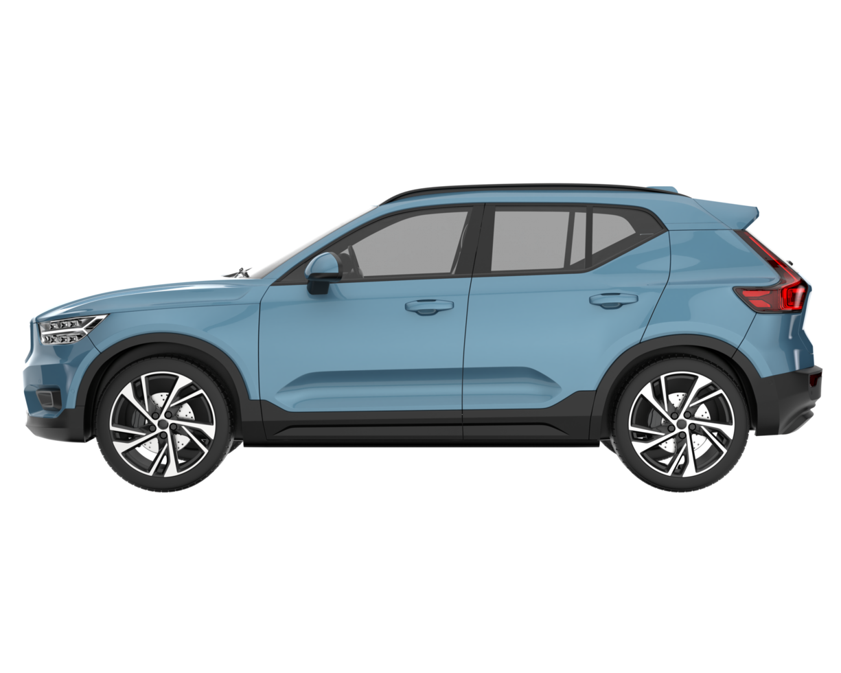 realistisk sUV isolerat på transparent bakgrund. 3d tolkning - illustration png