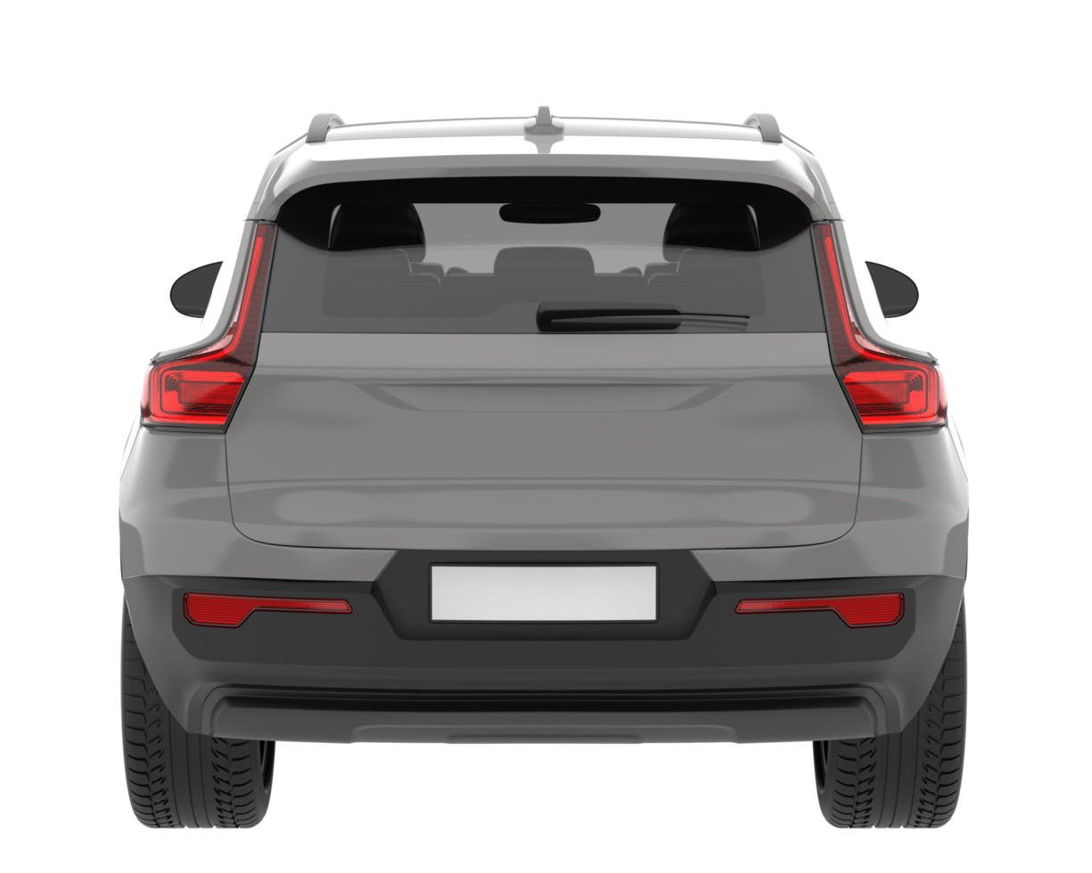 Realistic SUV isolated on transparent background. 3d rendering - illustration png