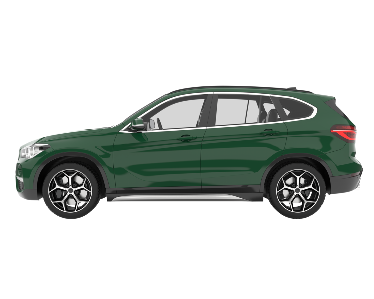 realistisk sUV isolerat på transparent bakgrund. 3d tolkning - illustration png