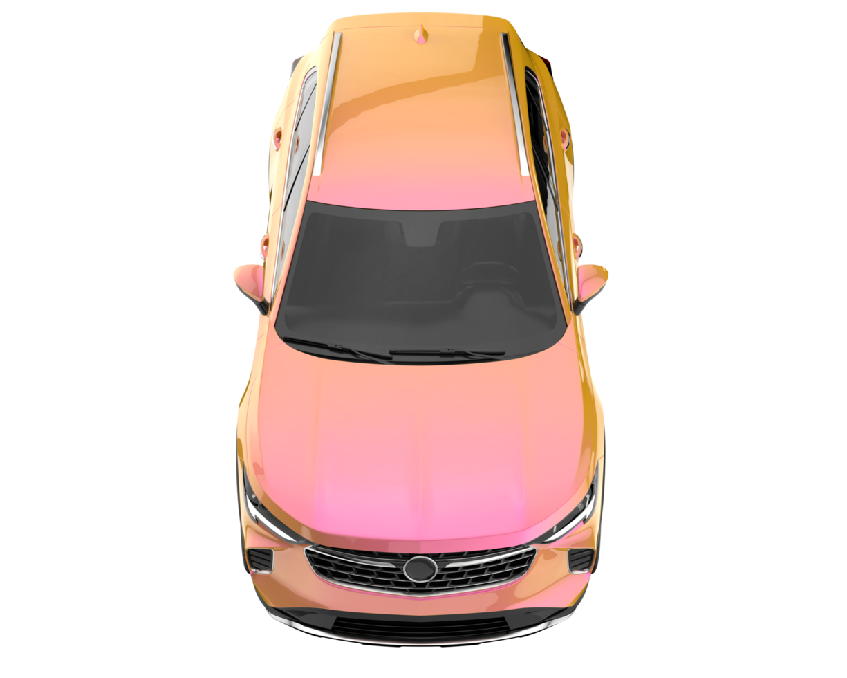 Realistic SUV isolated on transparent background. 3d rendering - illustration png