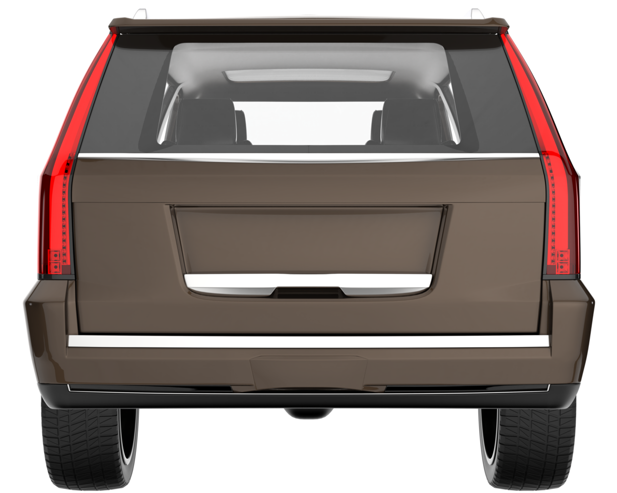 suv réaliste isolé sur fond transparent. rendu 3d - illustration png