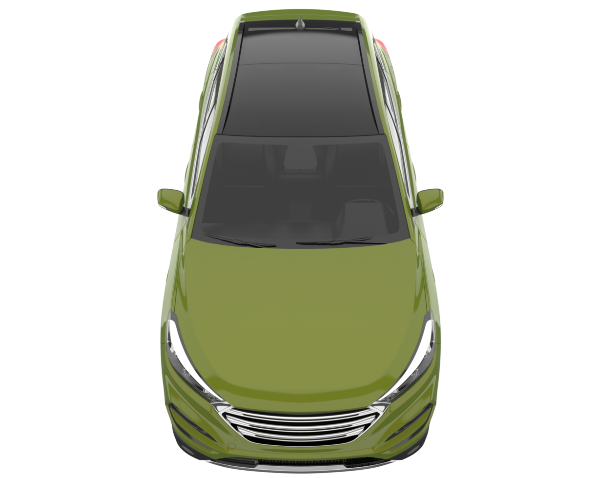 Realistic SUV isolated on transparent background. 3d rendering - illustration png