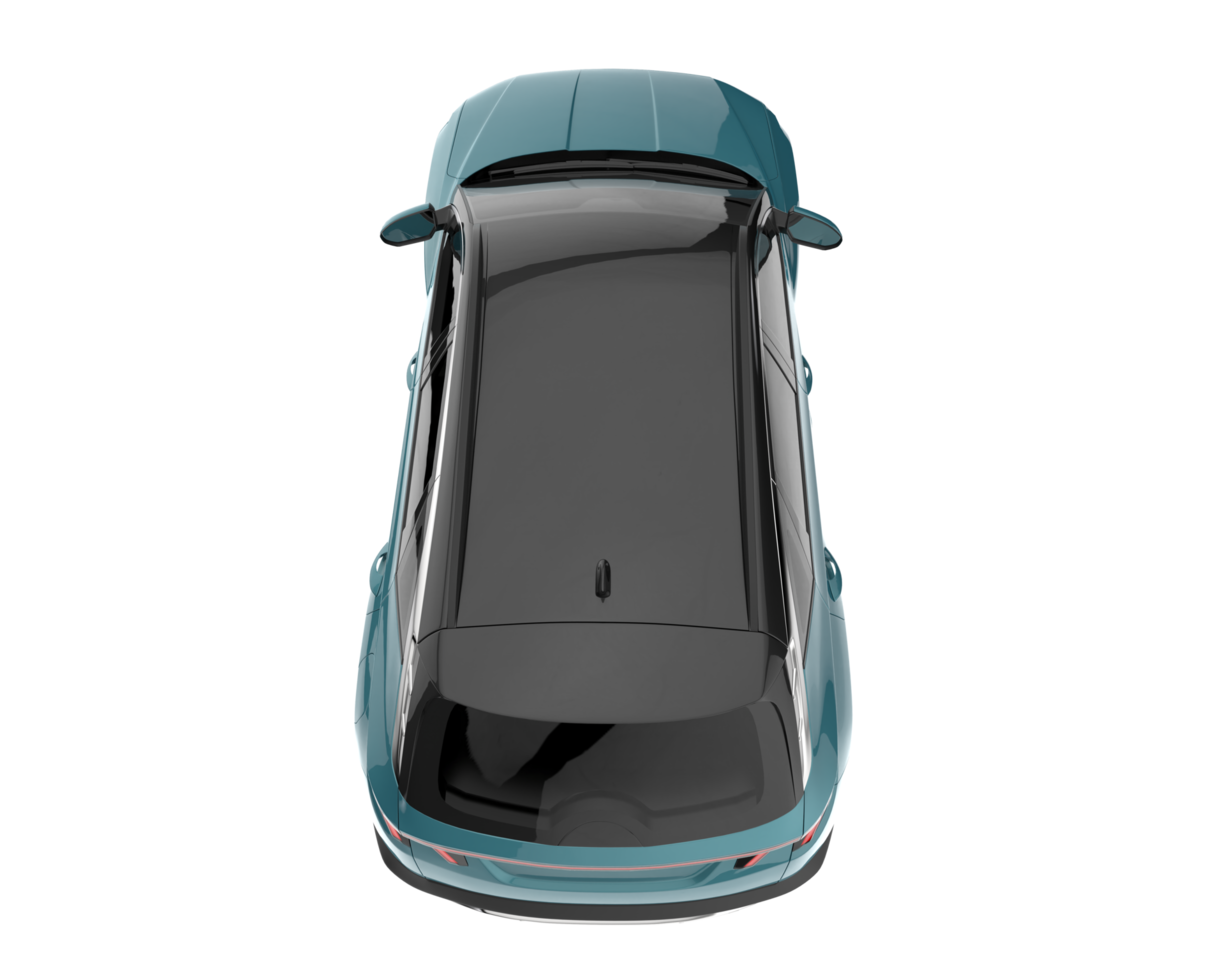Realistic SUV isolated on transparent background. 3d rendering - illustration png