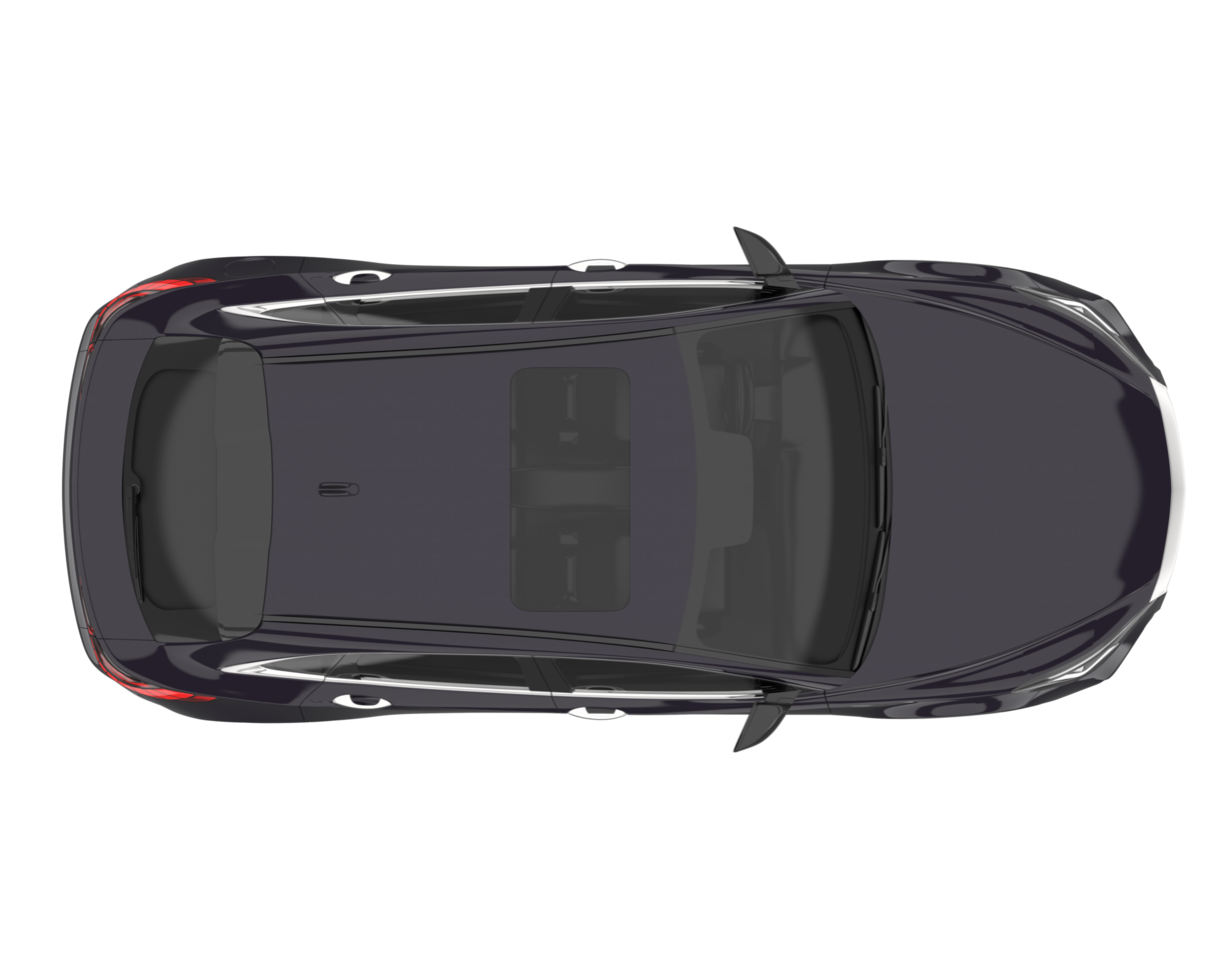 realistisk sUV isolerat på transparent bakgrund. 3d tolkning - illustration png