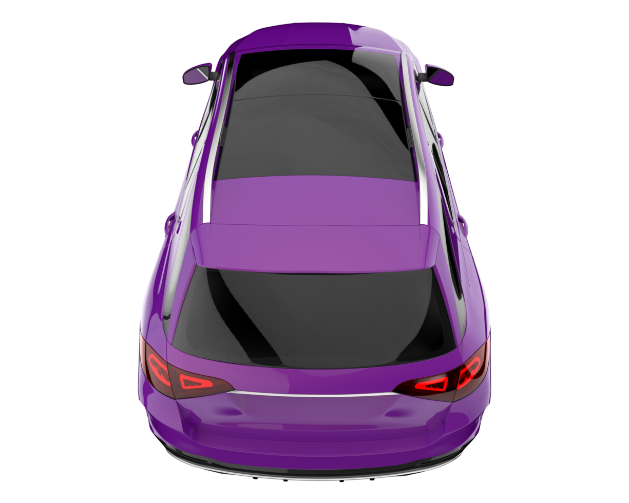 Realistic SUV isolated on transparent background. 3d rendering - illustration png