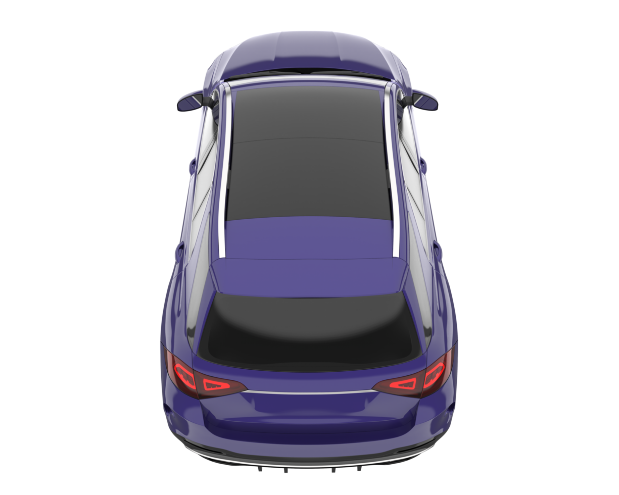 Realistic SUV isolated on transparent background. 3d rendering - illustration png