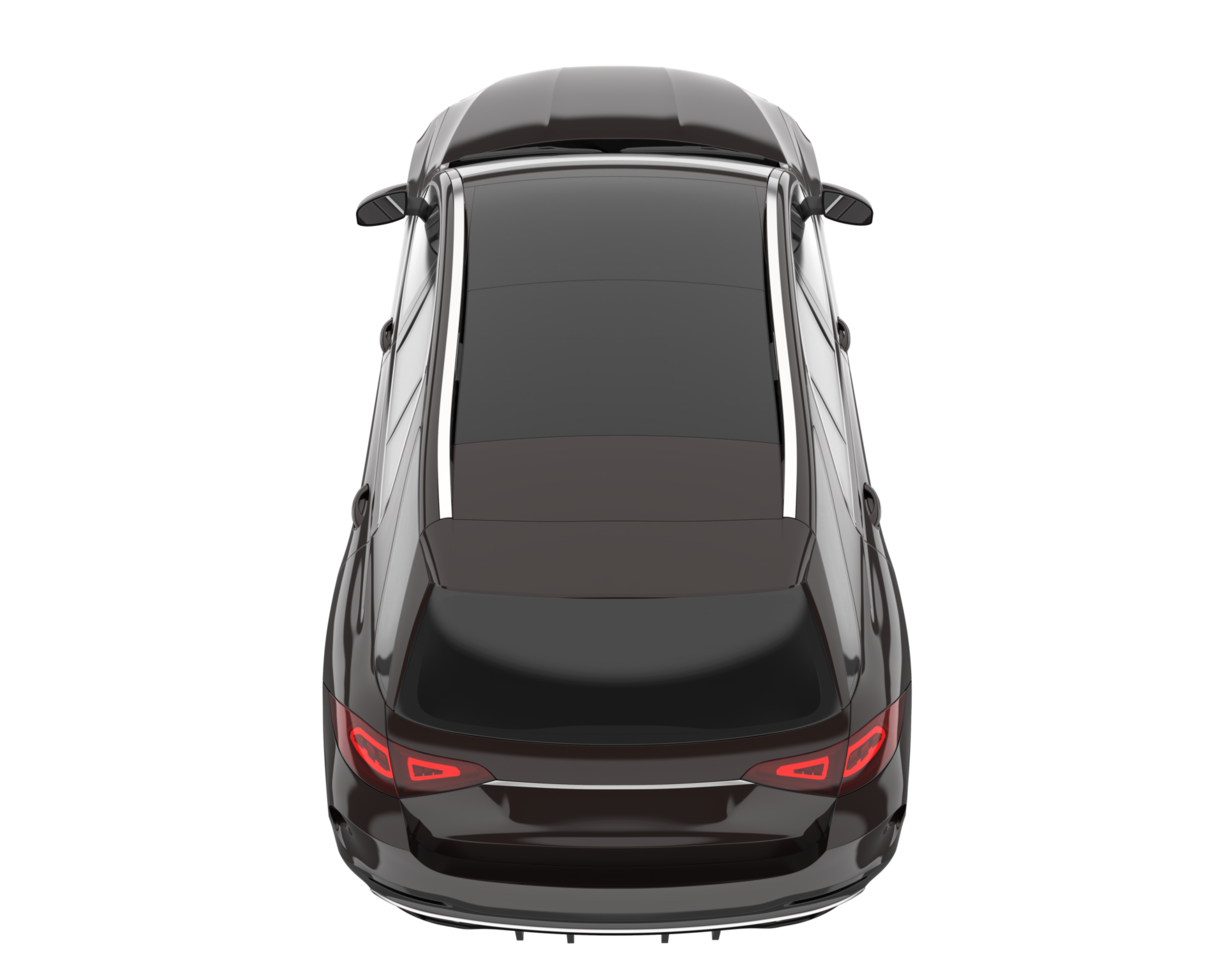 Realistic SUV isolated on transparent background. 3d rendering - illustration png