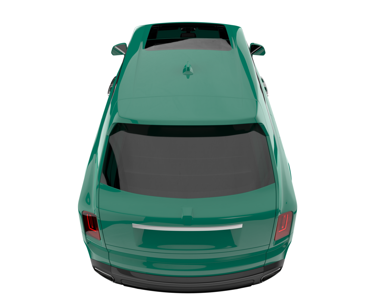 Realistic SUV isolated on transparent background. 3d rendering - illustration png