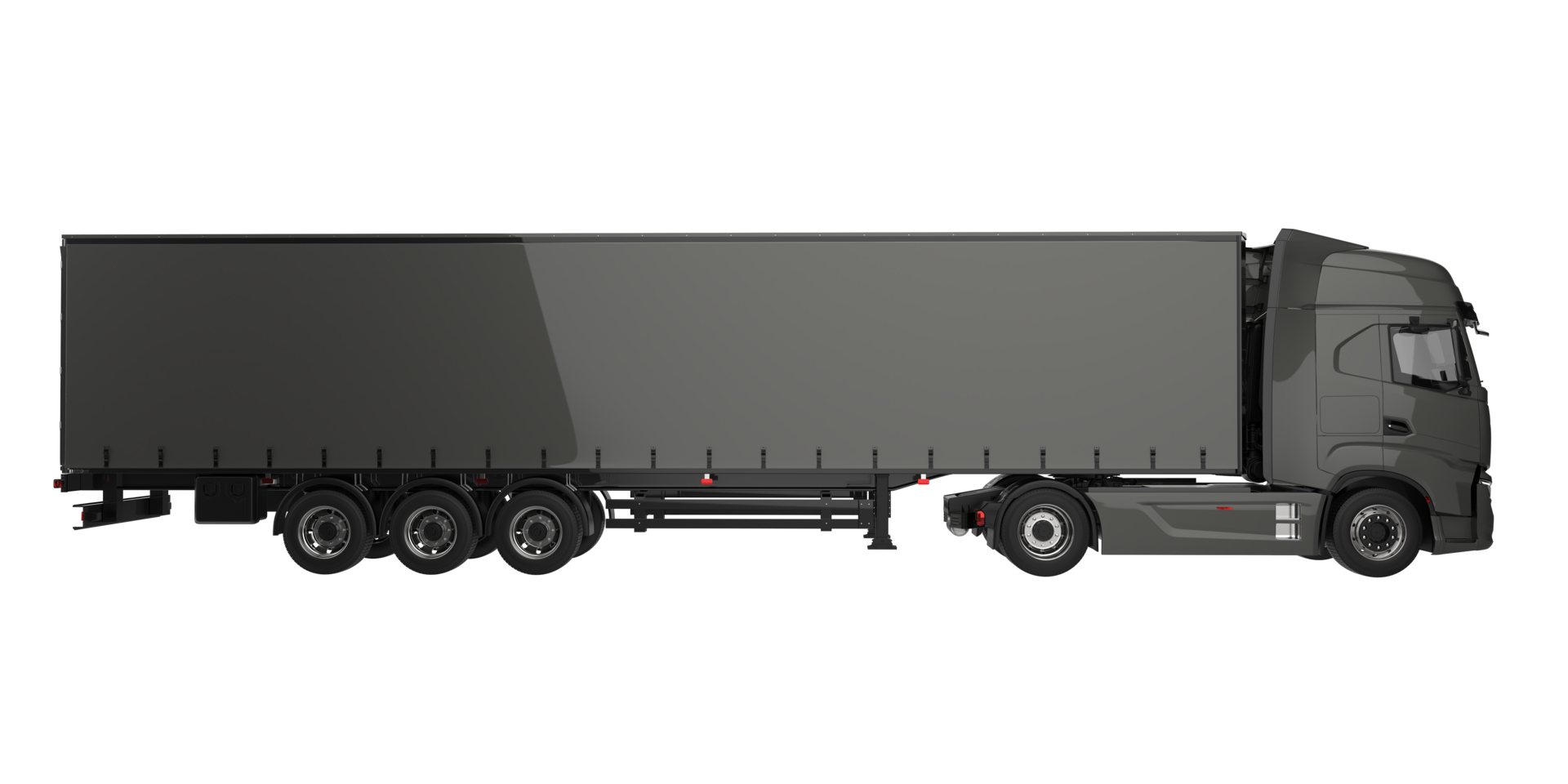 Truck isolated on transparent background. 3d rendering - illustration png