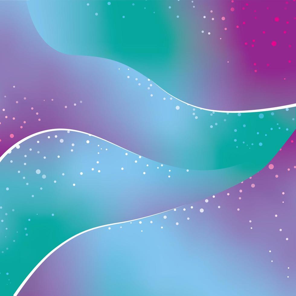 purple teal enchanted sparkle gradient background vector