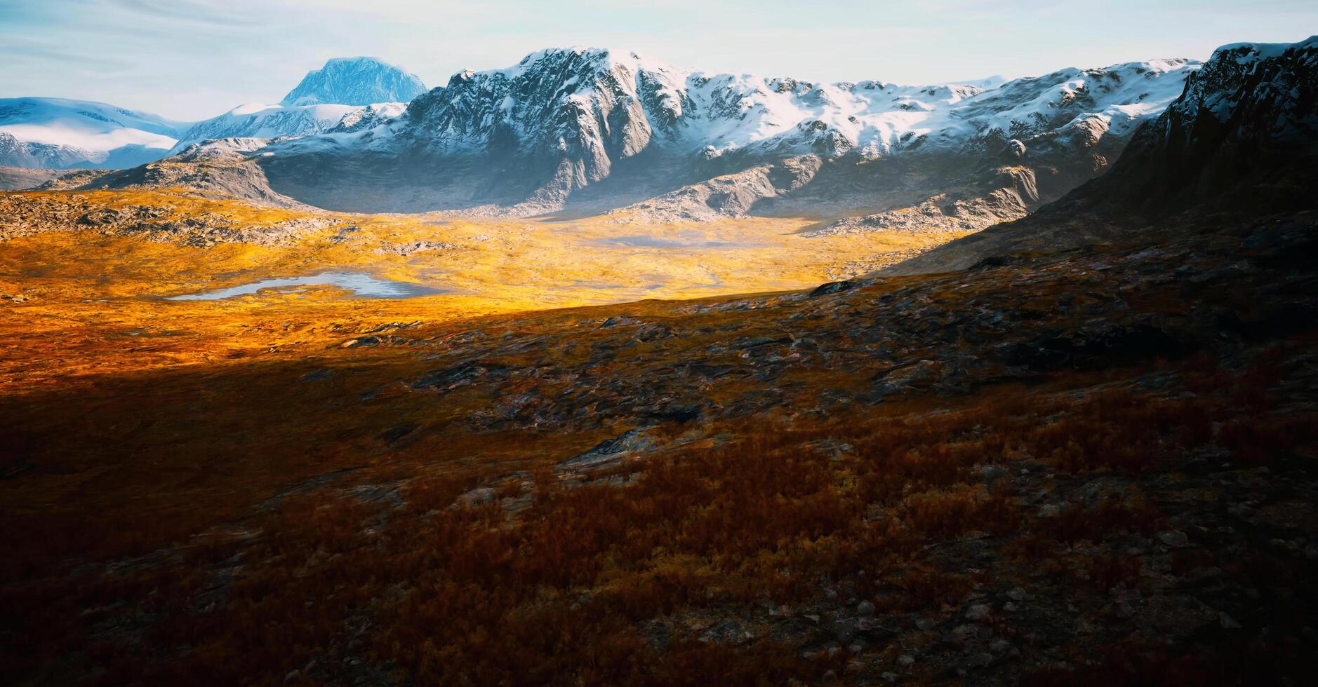 montañas, ríos y bosques foto