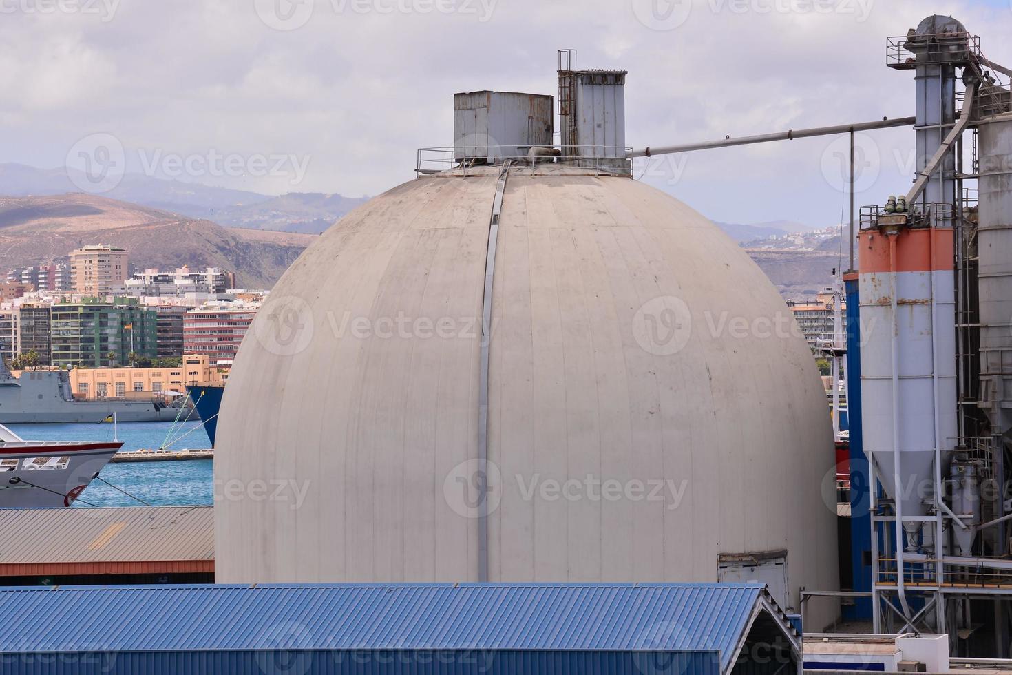 Old industrial building photo