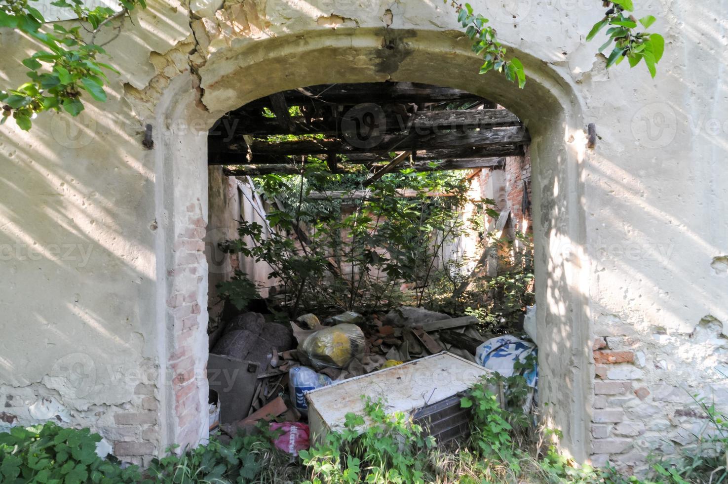 View of abandoned site photo