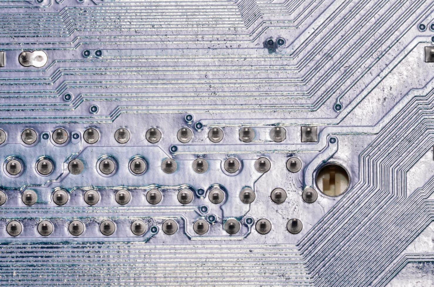 Metal chip close-up photo
