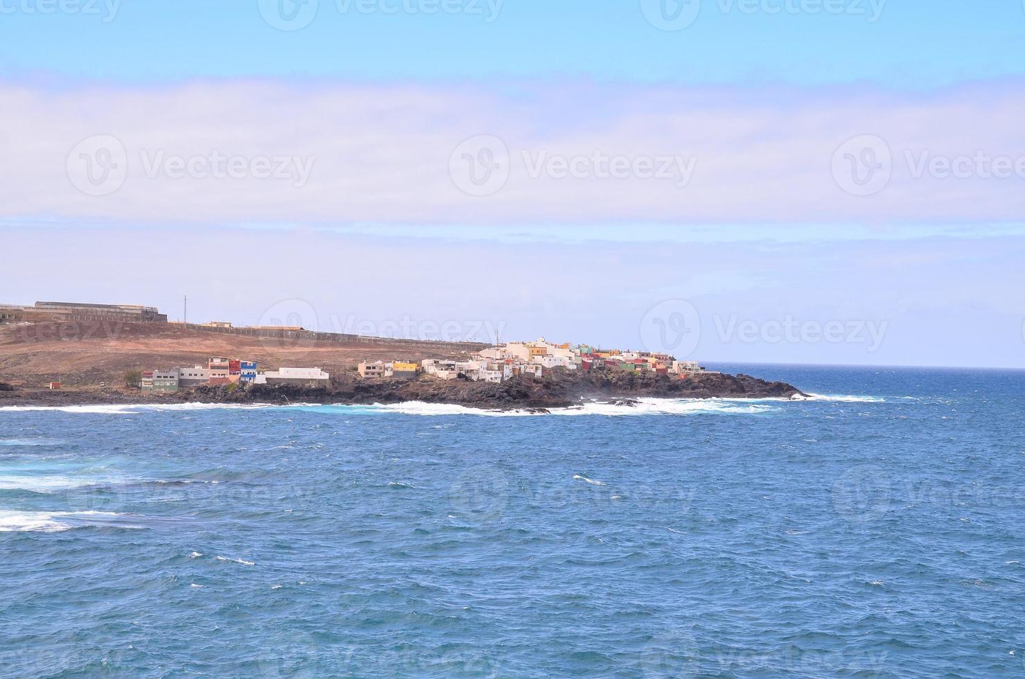 Scenic coast view photo