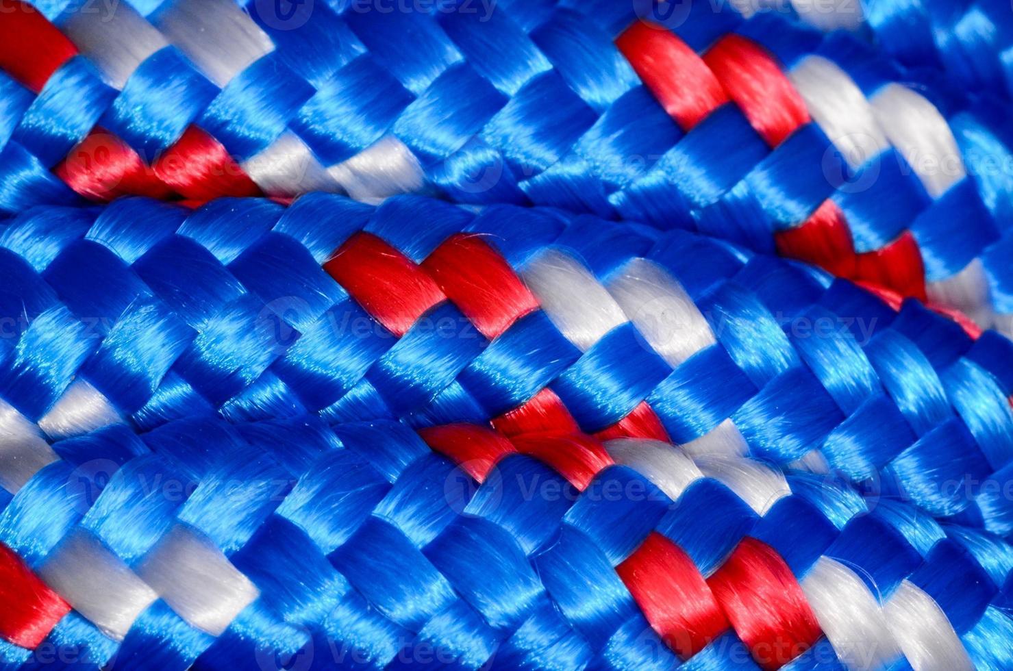 Woven rope close-up photo