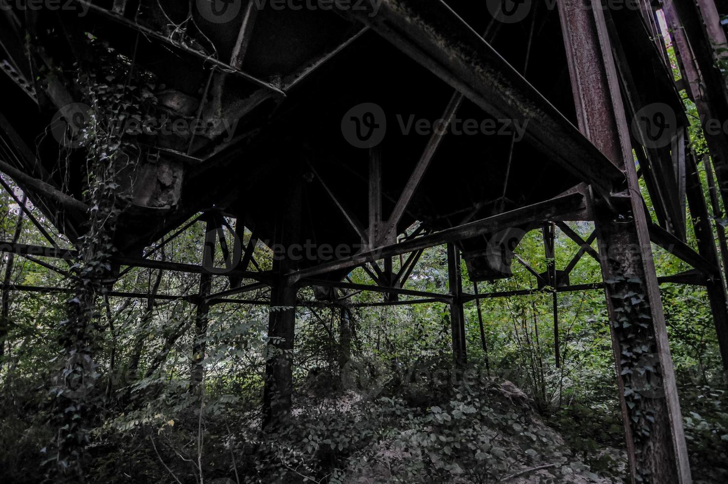 View of abandoned site photo