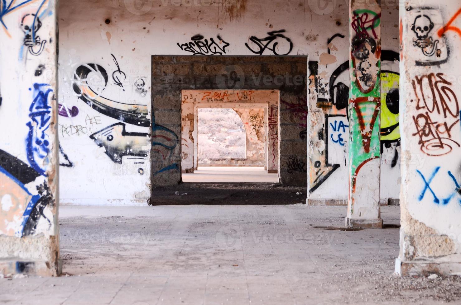 View of abandoned site photo