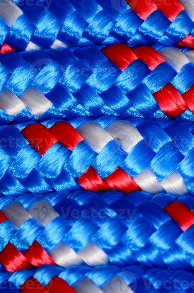 Woven rope close-up photo
