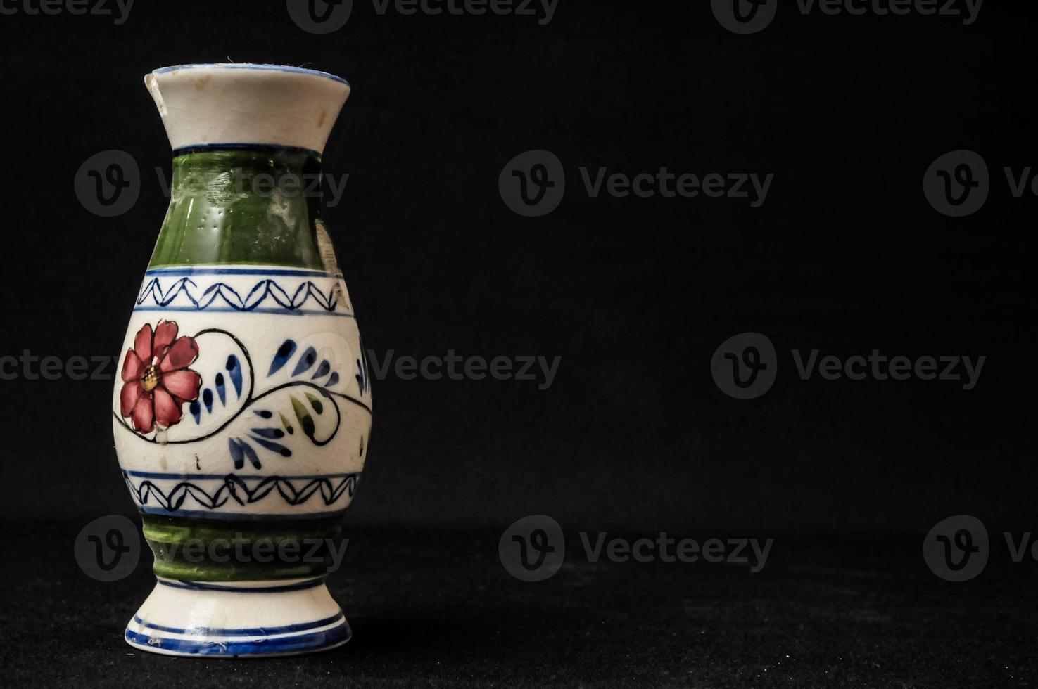 Hand made Porcelain vase photo