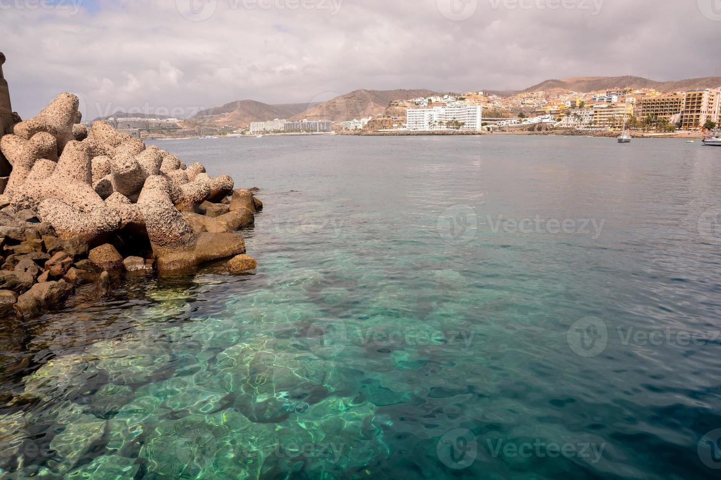 Scenic coast view photo