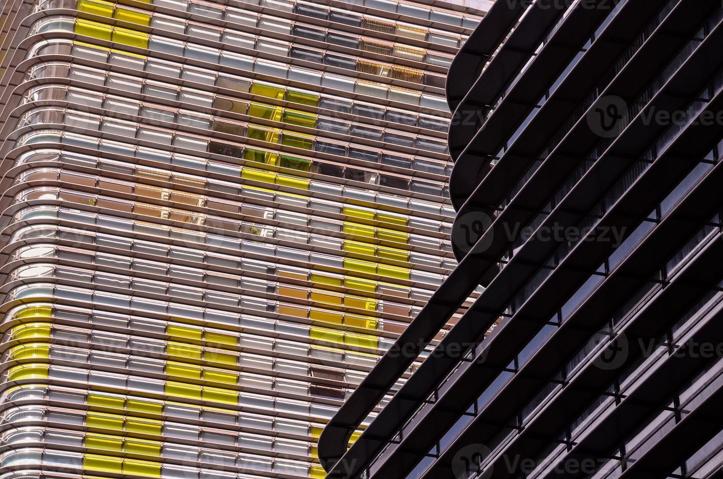 Modern building close-up photo