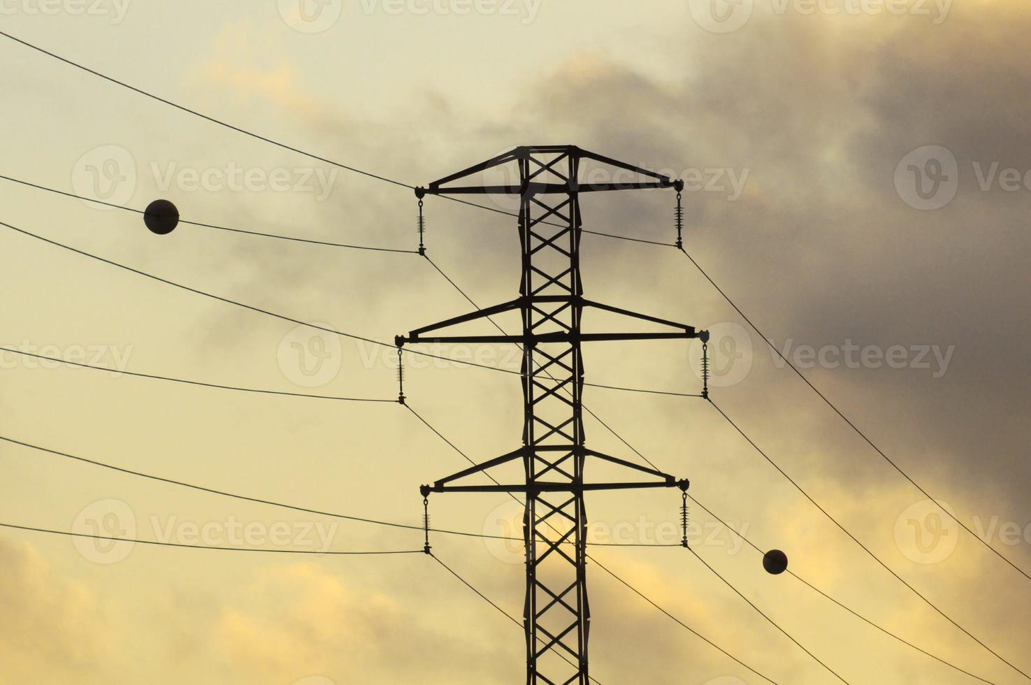 Electric pole view photo