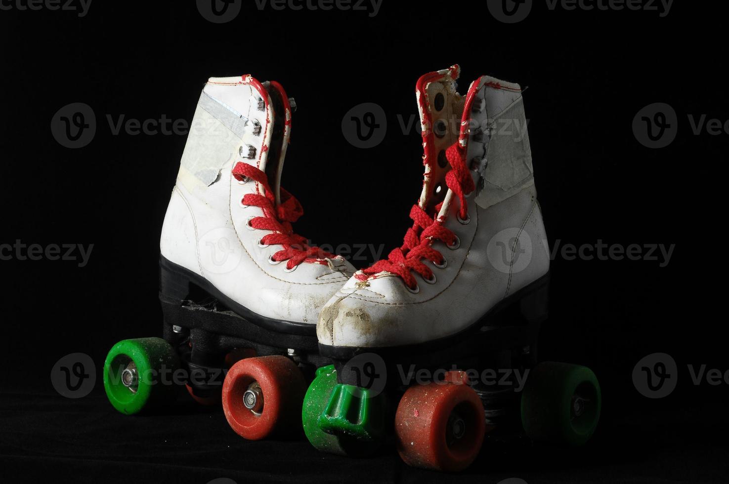 Isolated roller skates photo