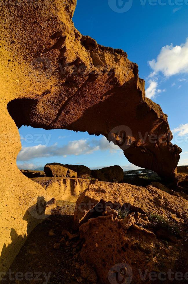 Natural rock arch photo