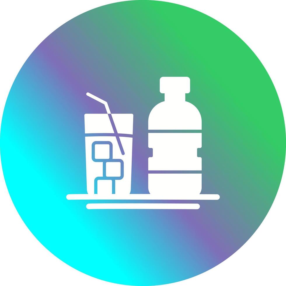 Mineral Water Vector Icon