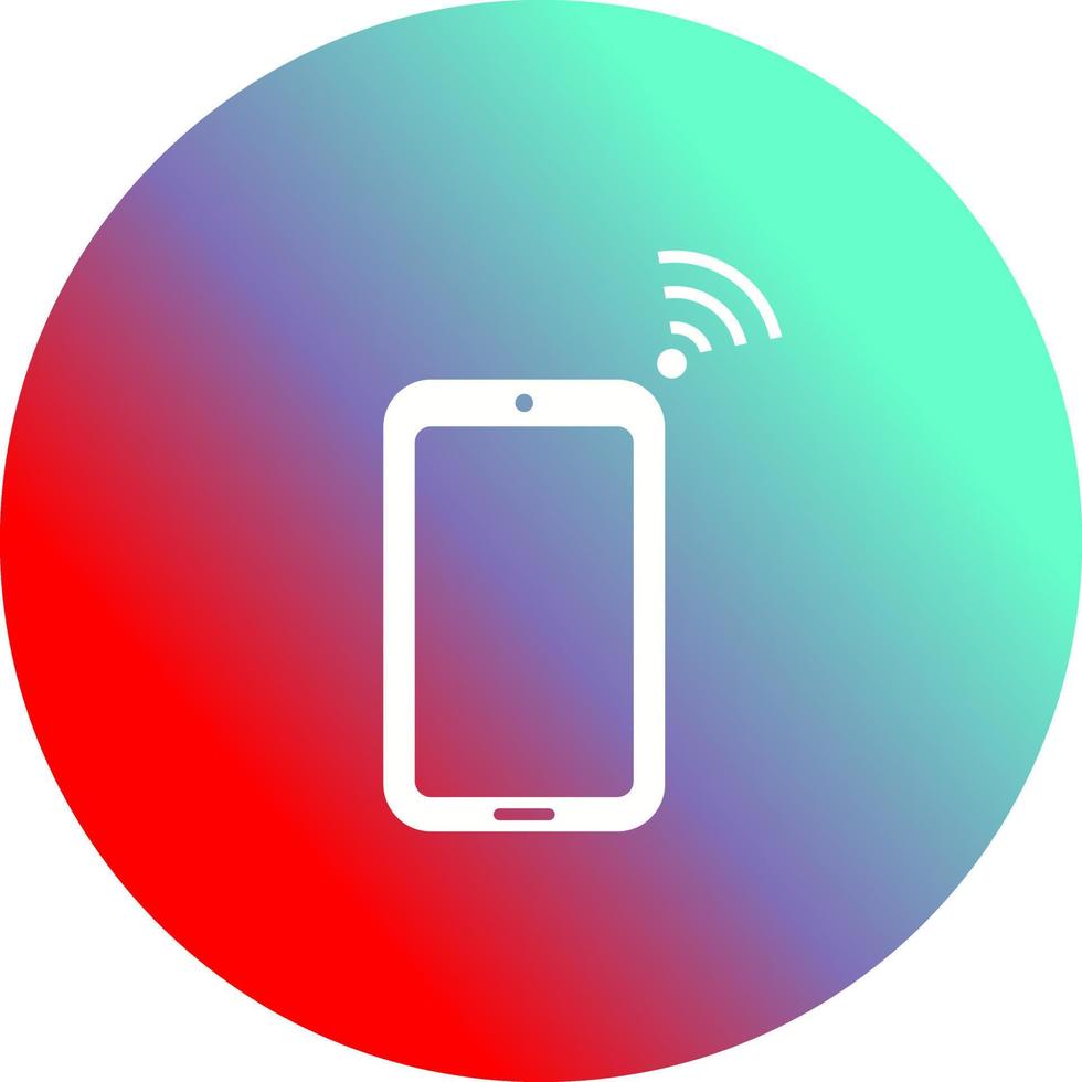 Connected Device Vector Icon