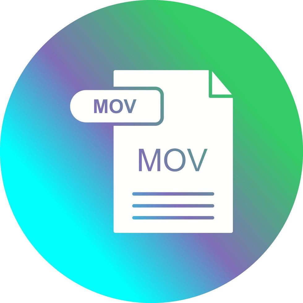 MOV Vector Icon