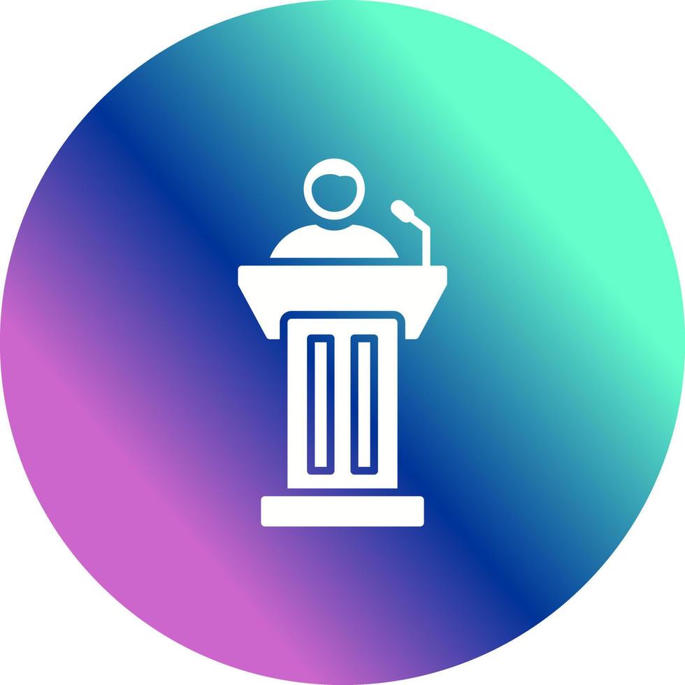 Podium Vector Icon
