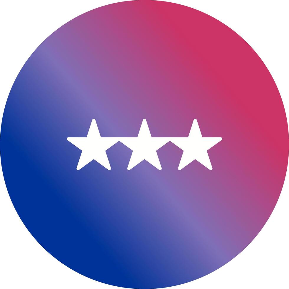 Stars Vector Icon