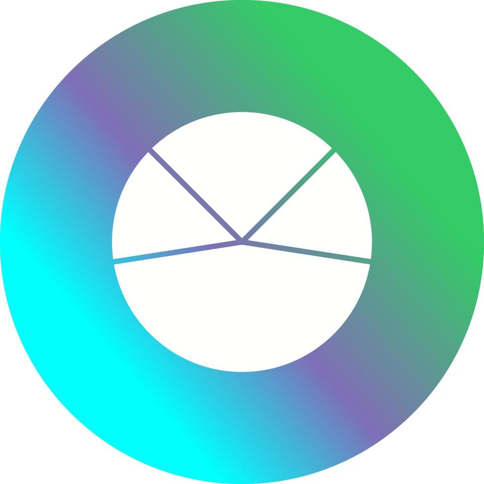Pie Chart Analysis Vector Icon