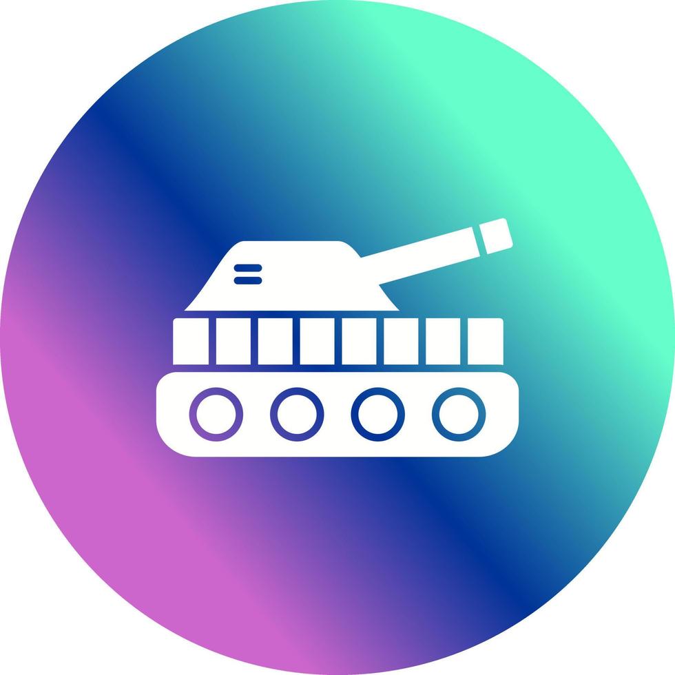 icono de vector de tanque