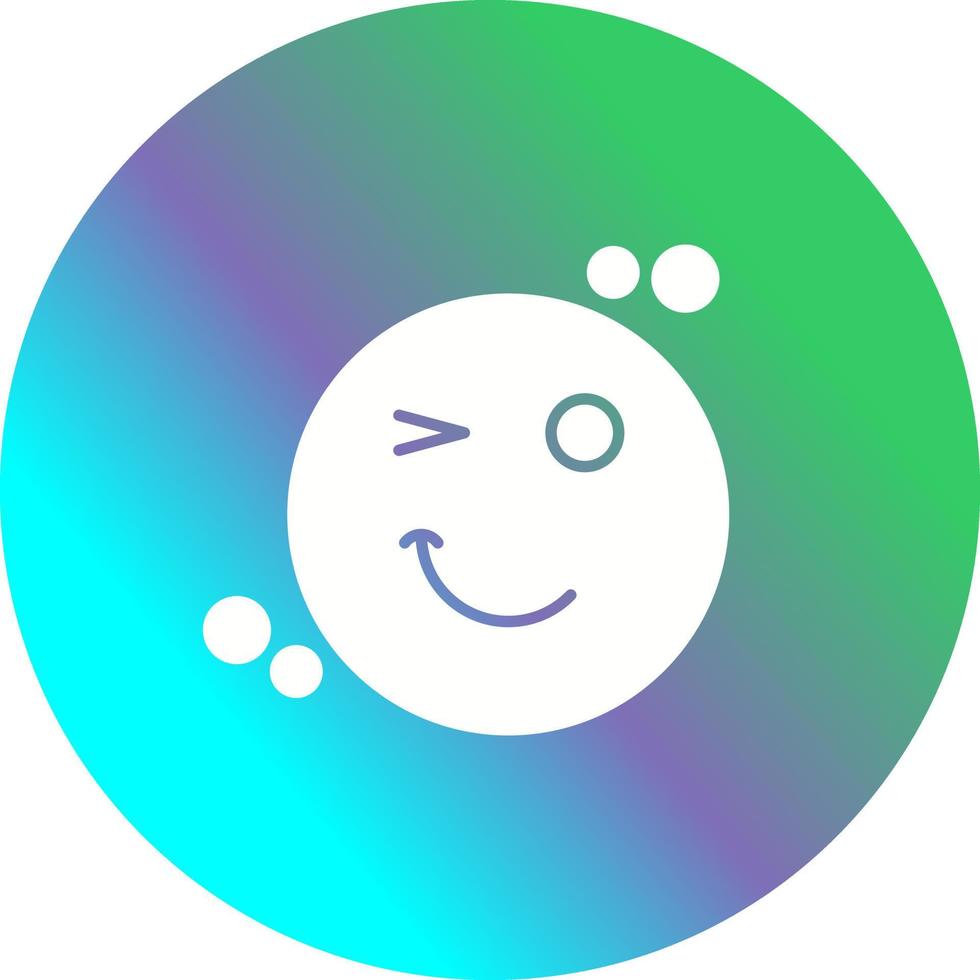 Wink Vector Icon 19074216 Vector Art at Vecteezy